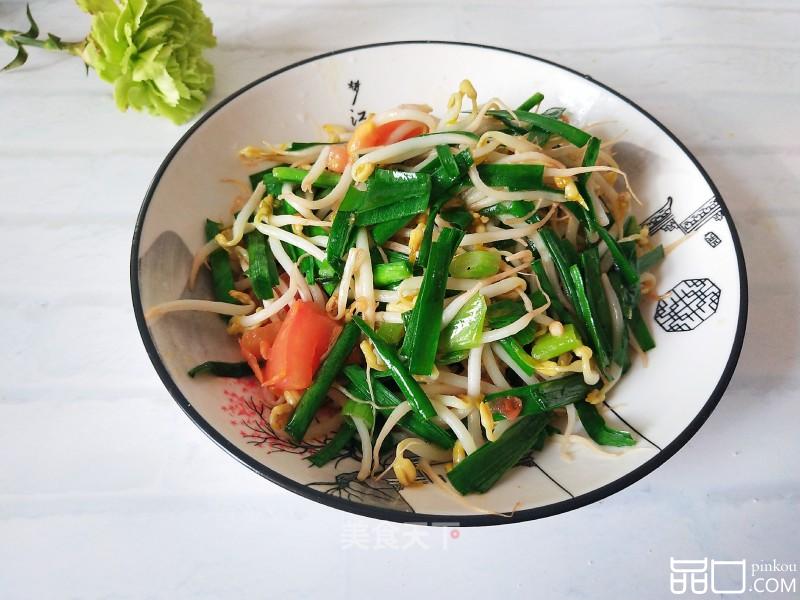 西红柿炒豆芽