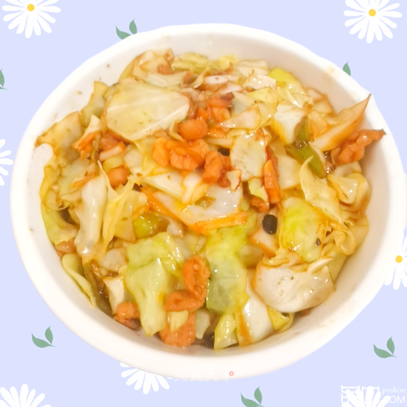 青椒炒圆白菜