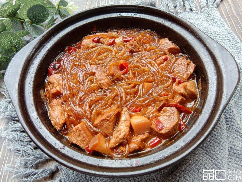 砂锅猪肉炖粉条