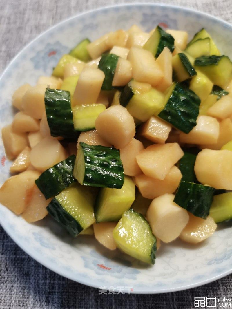 山药炒黄瓜