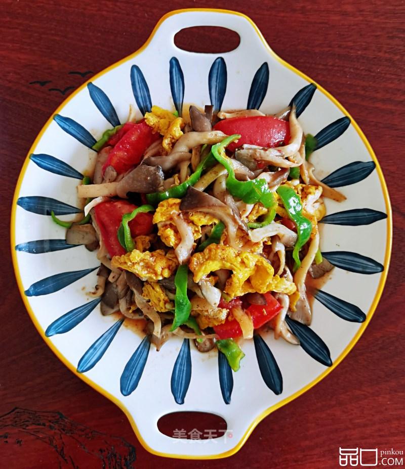 蘑菇炒鸡蛋