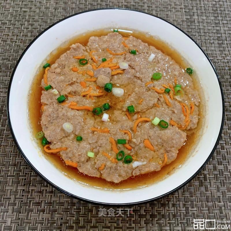 虫草花蒸肉末