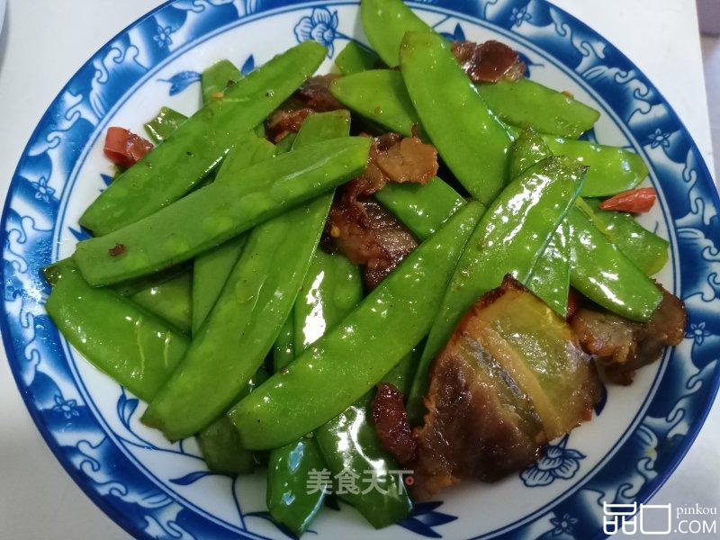 河南豆炒腊肉