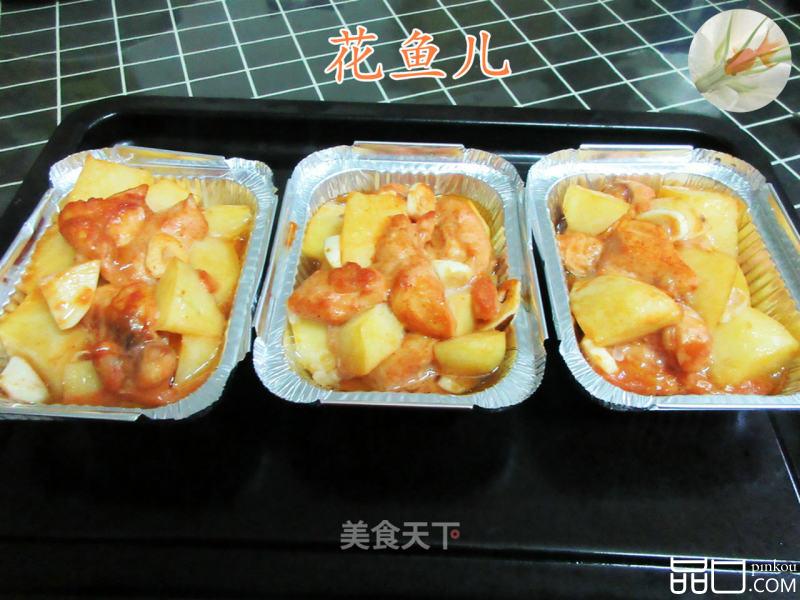  新奥尔良鸡胸肉烤土豆