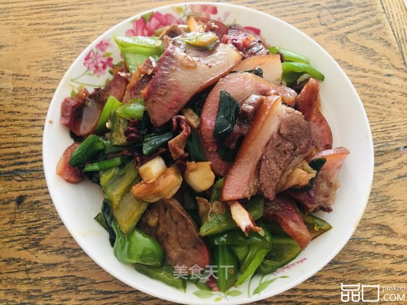 青椒炒头肉