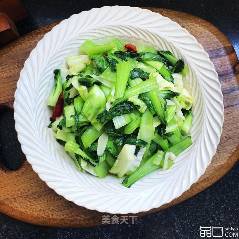 茶油炒青菜