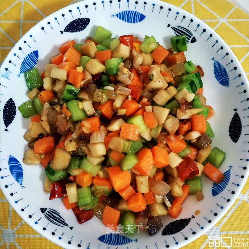 杏鲍菇三丁