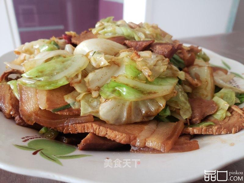 包菜炒回锅肉