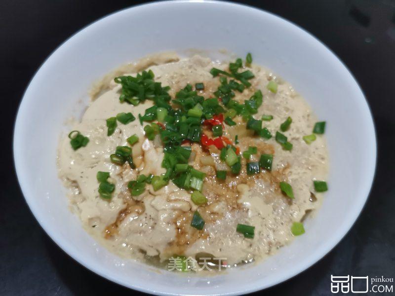 青皮豆蒸肉饼