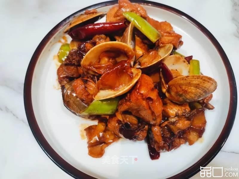 蛤焖鸡