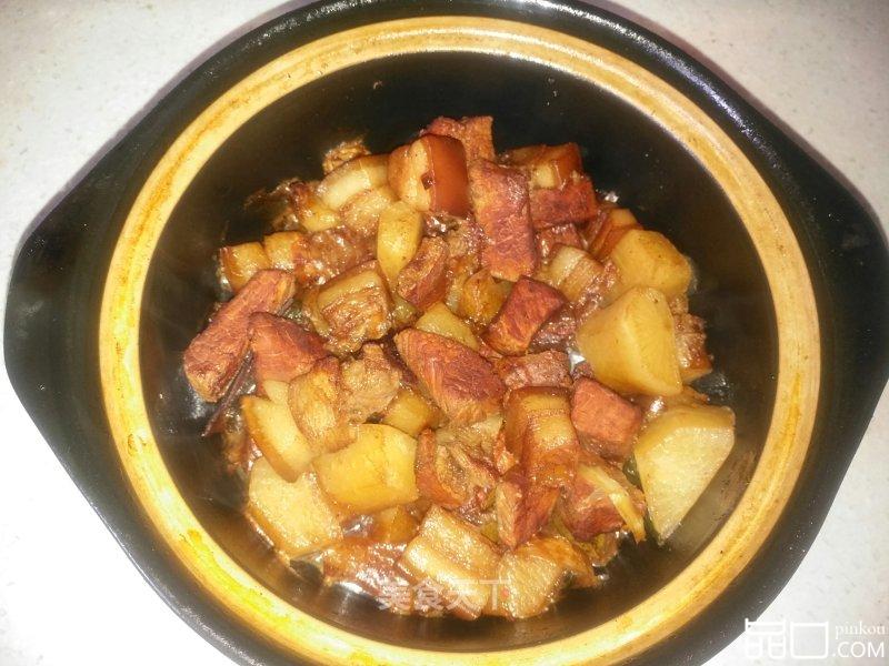 红烧肉炖萝卜