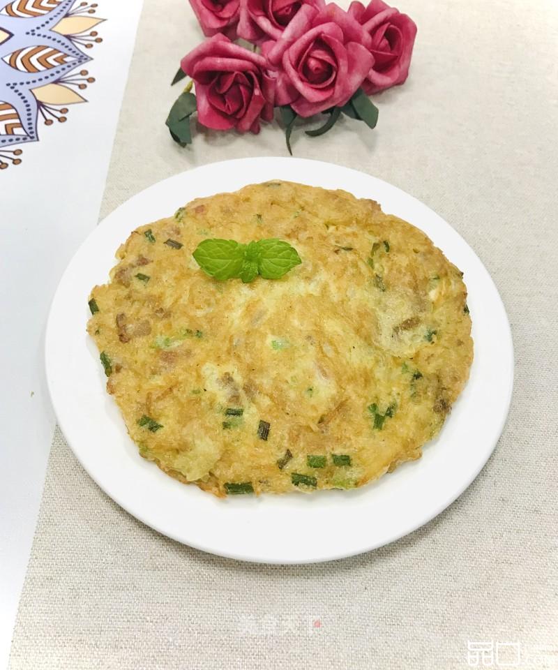 土豆鸡蛋煎肉饼