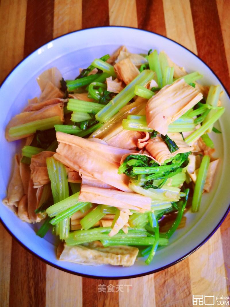 腐竹炒芹菜