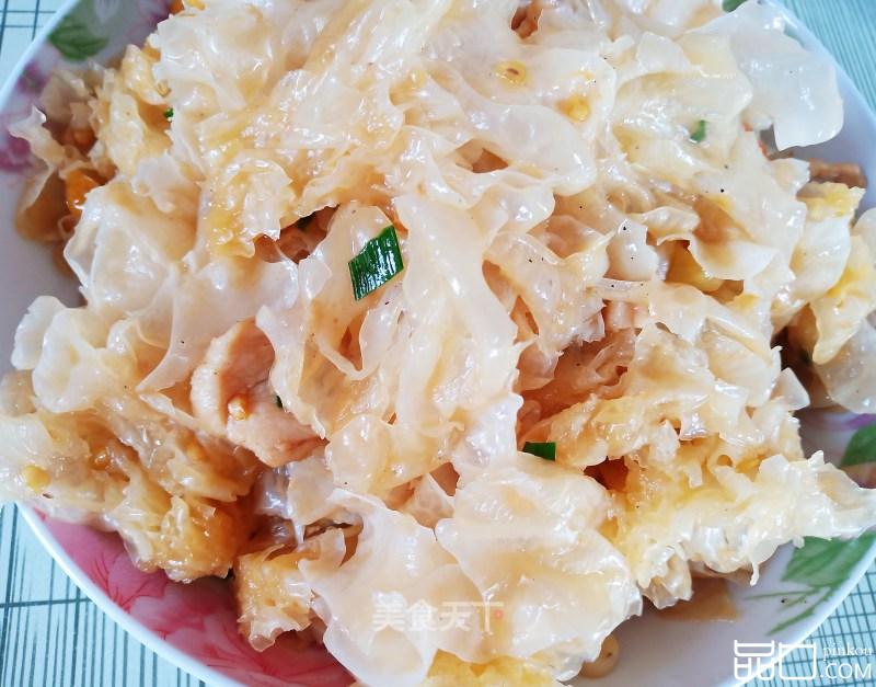 辣炒银耳