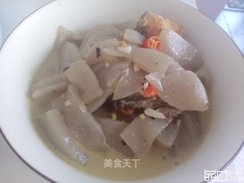 磨芋煮鱼