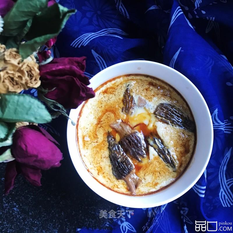 羊肚菌蒸蛋