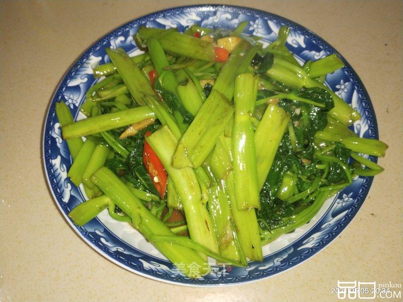 辣炒空心菜
