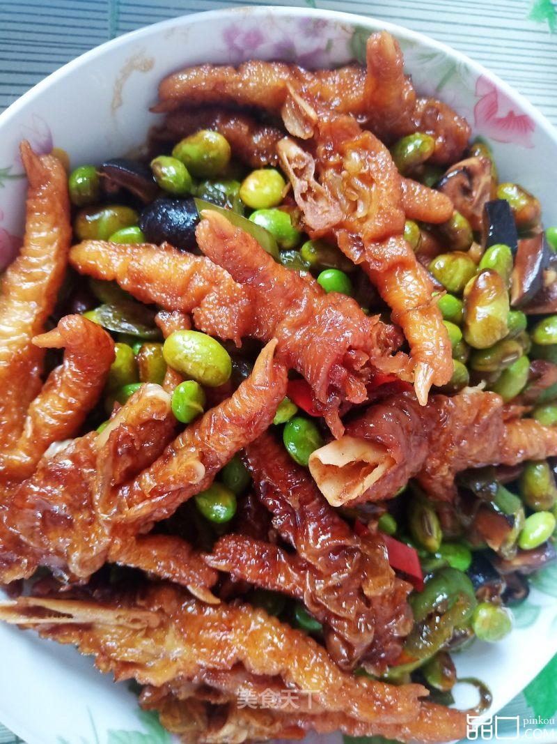 毛豆烧凤爪