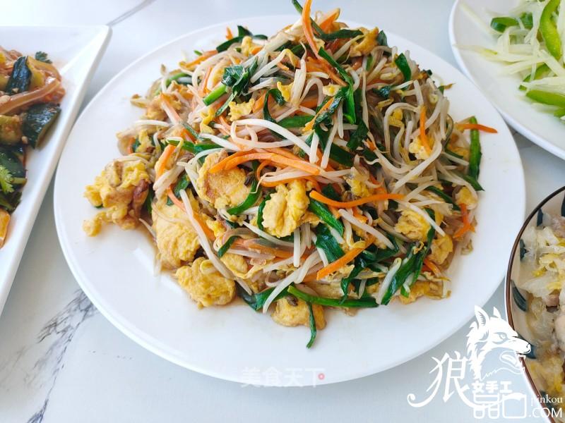 素炒合菜
