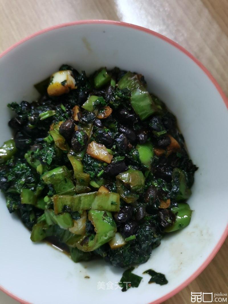 豆豉紫苏煮辣椒