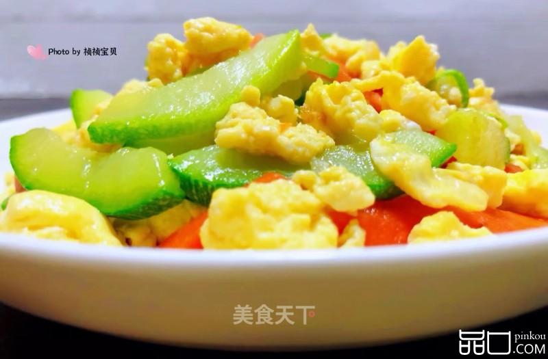 西葫芦炒鸡蛋#家常小炒#