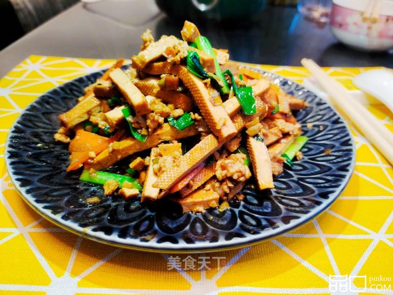 肉末香干