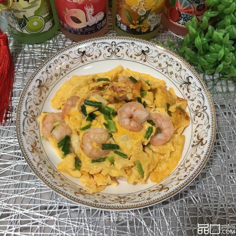 虾仁煎鸡蛋