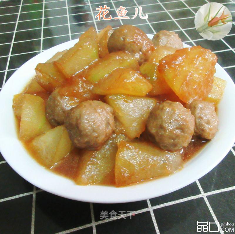 牛肉丸烧冬瓜