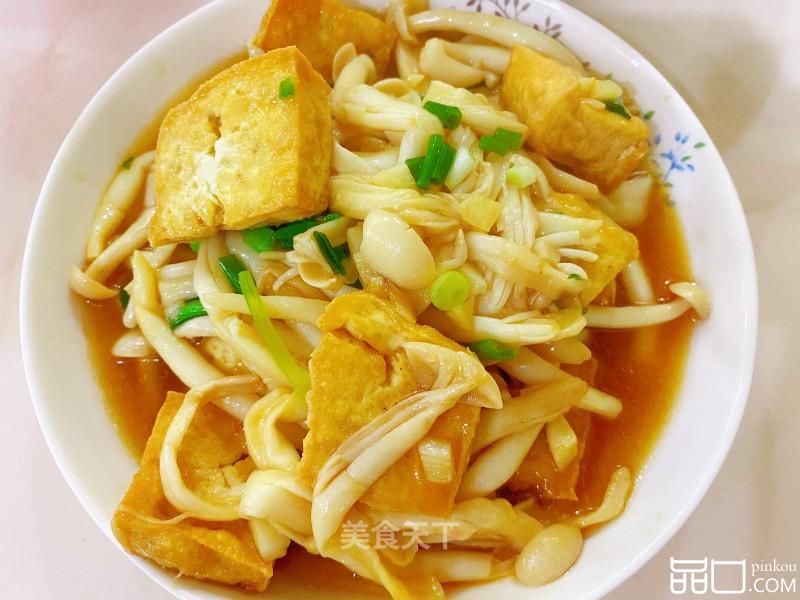 海鲜菇烧豆腐