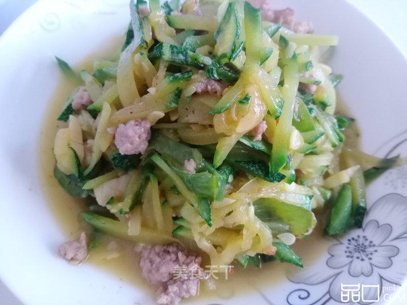 家常小炒嫩南瓜