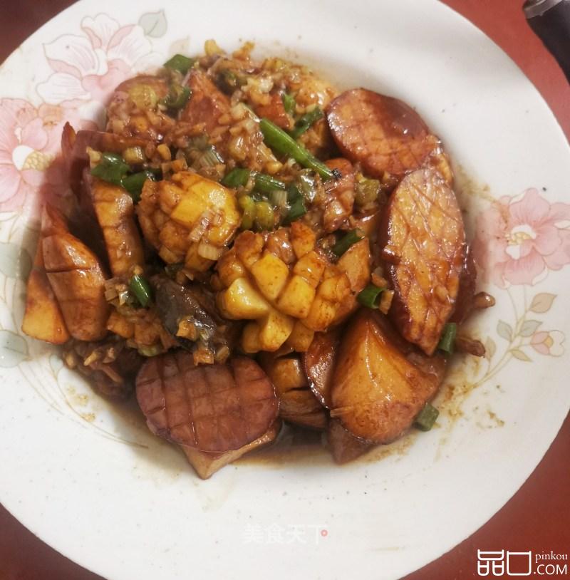 杏鲍菇烧鲍鱼