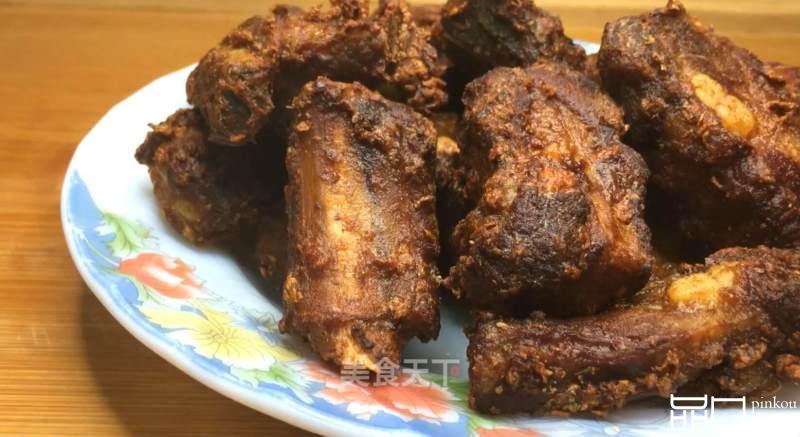 家常蒜香骨，短时间入味，制作简单，油炸超香。