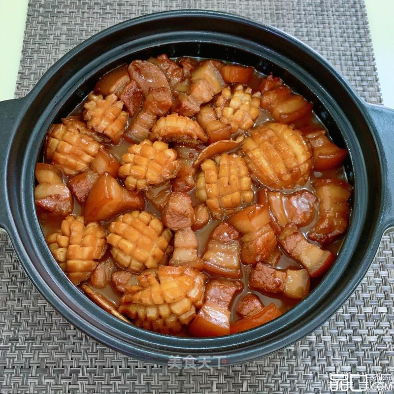 五花肉焖鲍鱼
