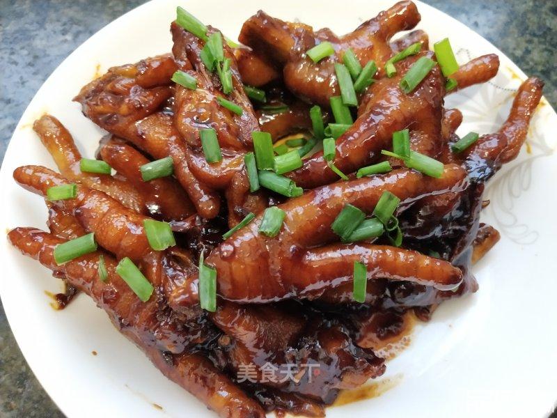 酱烧鸡爪