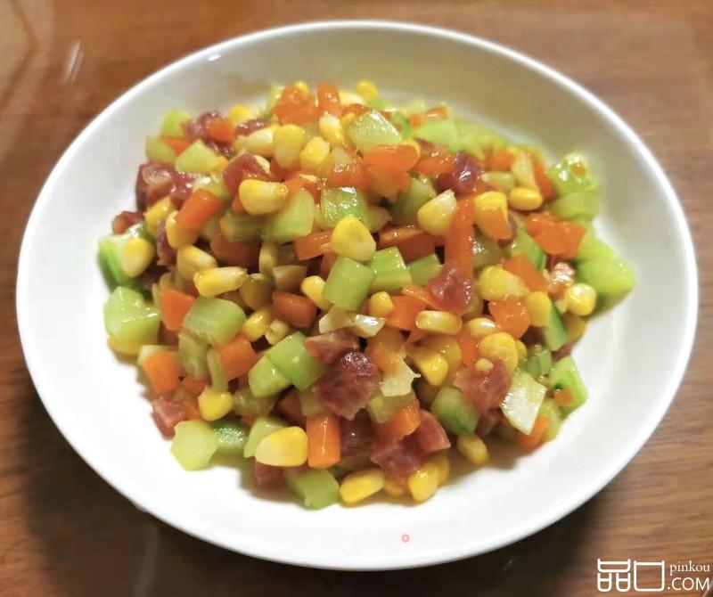 彩色小炒丁