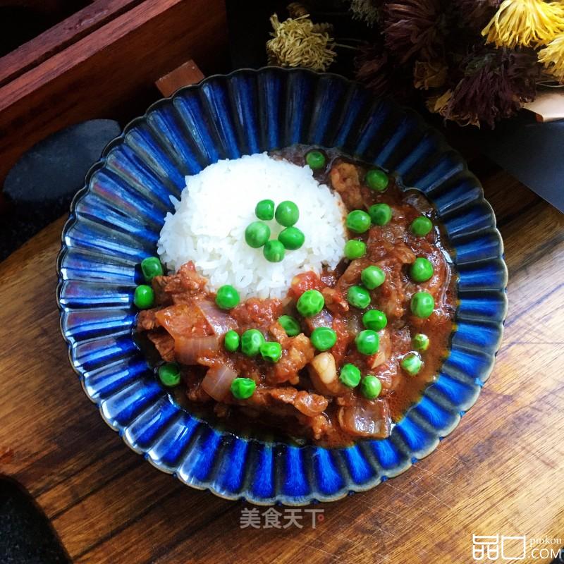 番茄牛腩盖饭