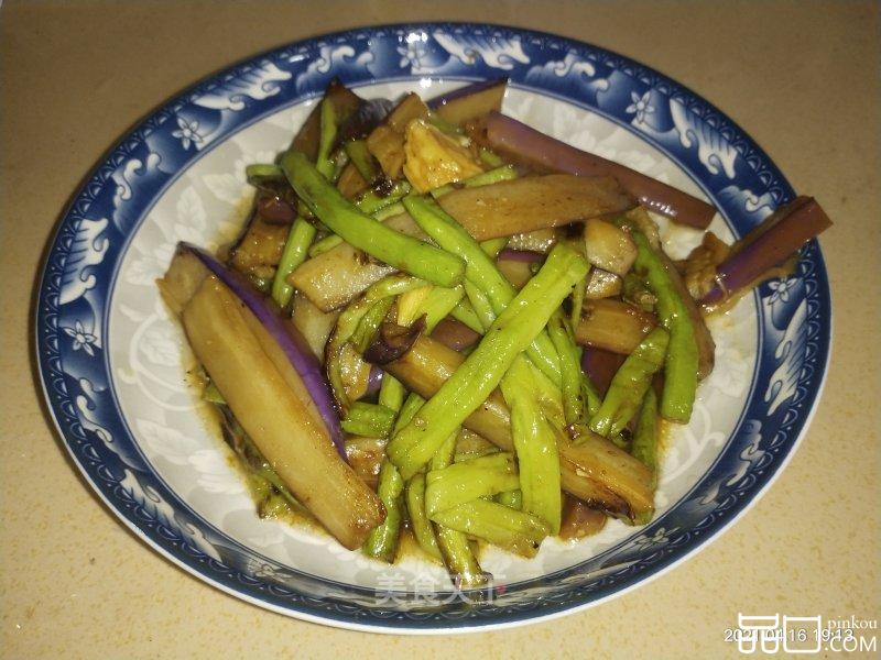 干焖茄子豆角