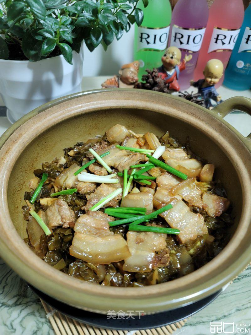 五花肉春笋酸菜煲