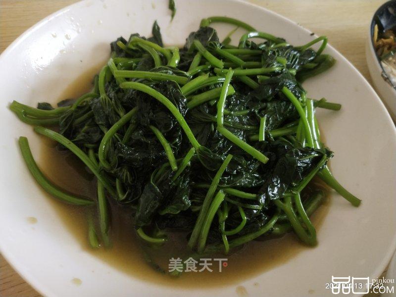 清炒地瓜苗