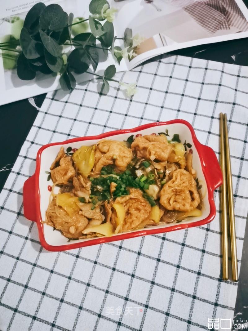 咸菜鱼腐煲