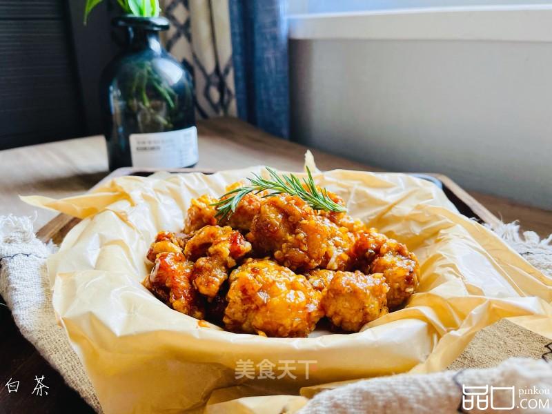 酥嫩多汁的蒜香黄油鸡