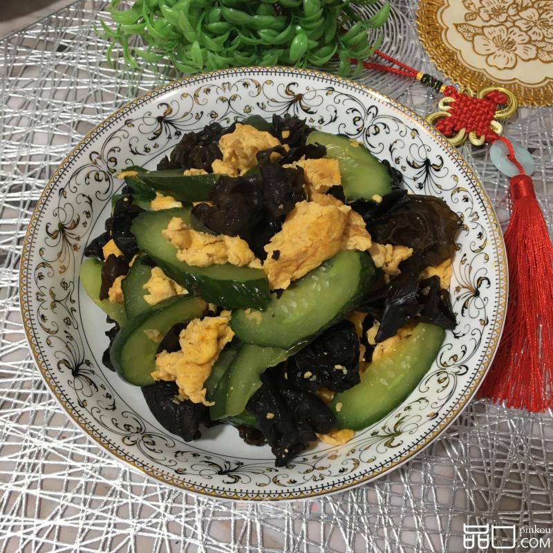 鸡蛋木耳炒黄瓜