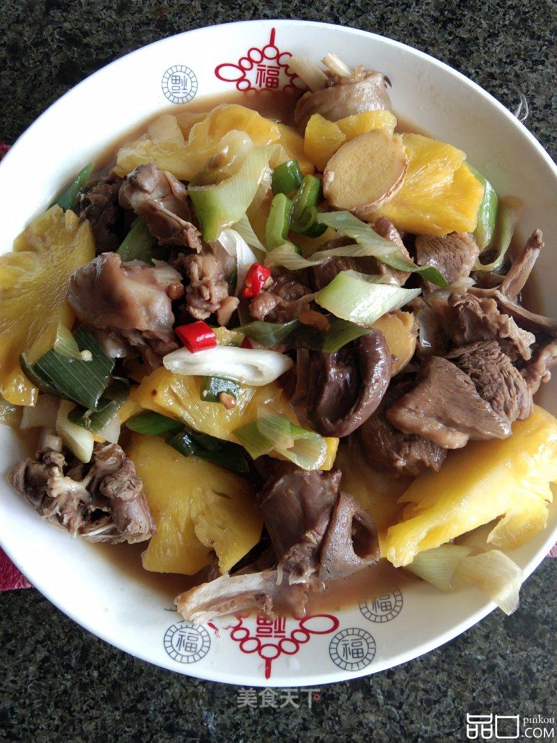 菠萝啤青头鸭！