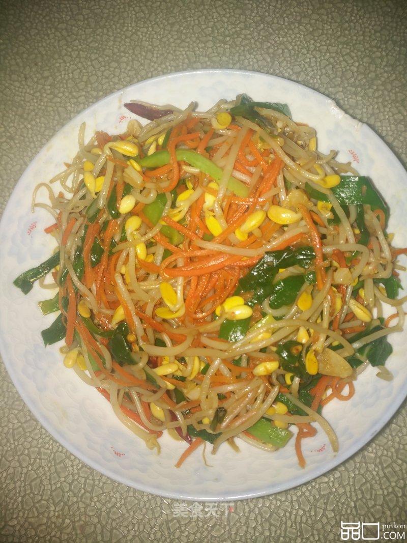 炒豆芽