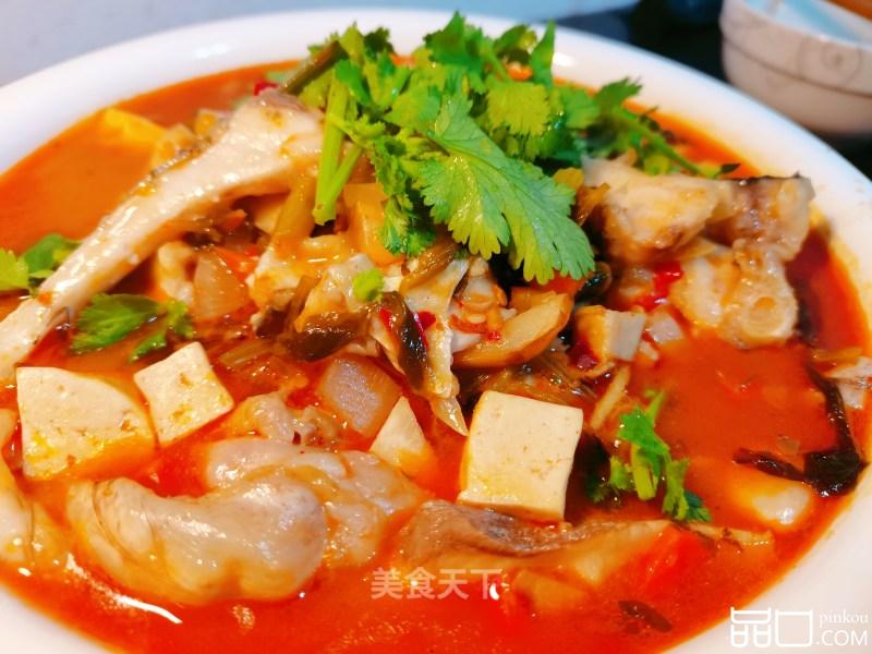 麻辣酸菜豆腐鱼