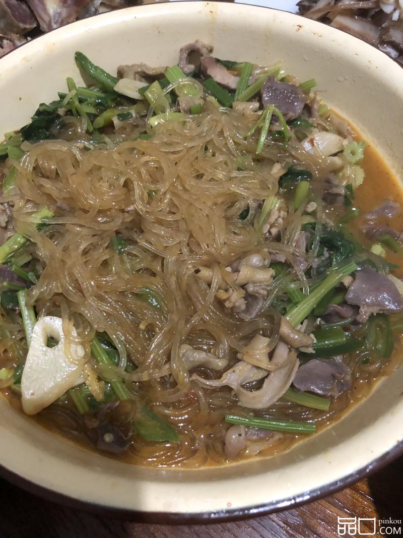 鸭杂粉条