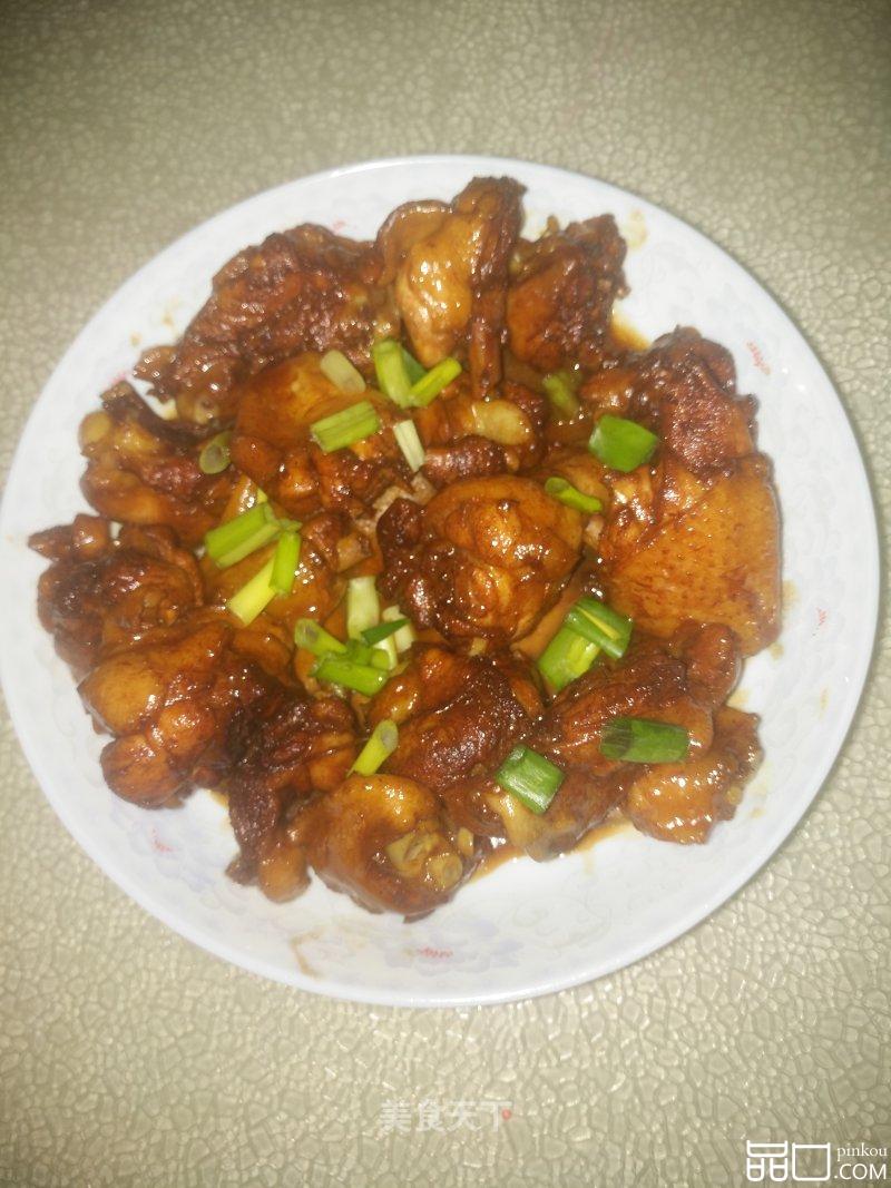 葱油焖鸡