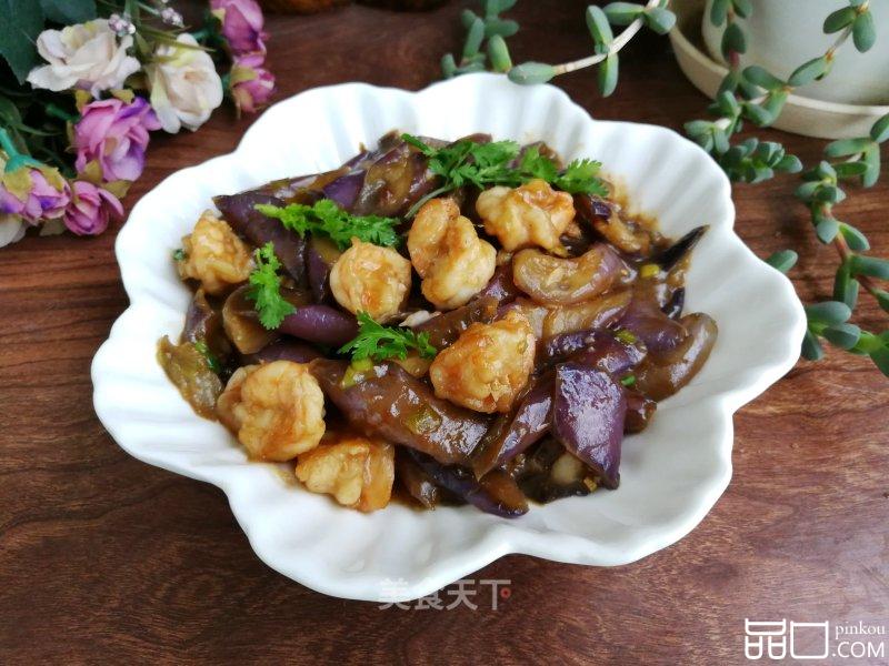 鱼香虾球茄子