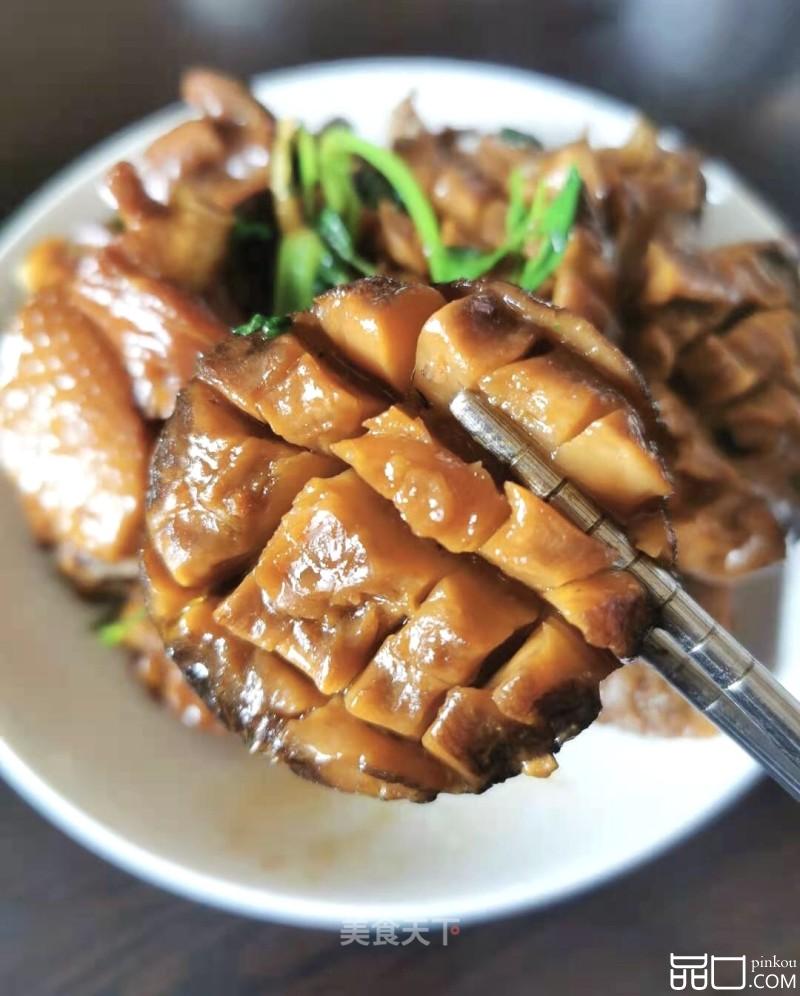 素鲍鱼焖鸡