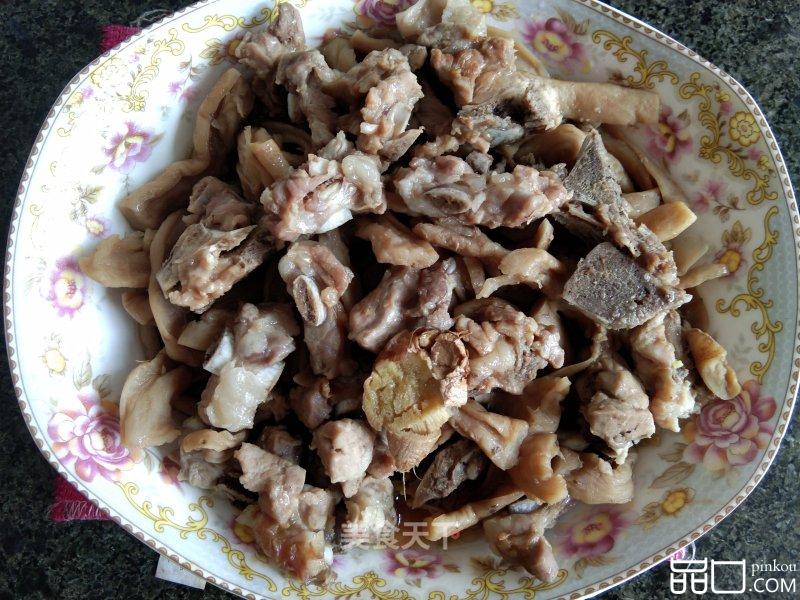 萝卜干蒸排骨！
